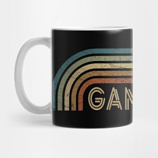 Gamma Ray Retro Stripes Mug